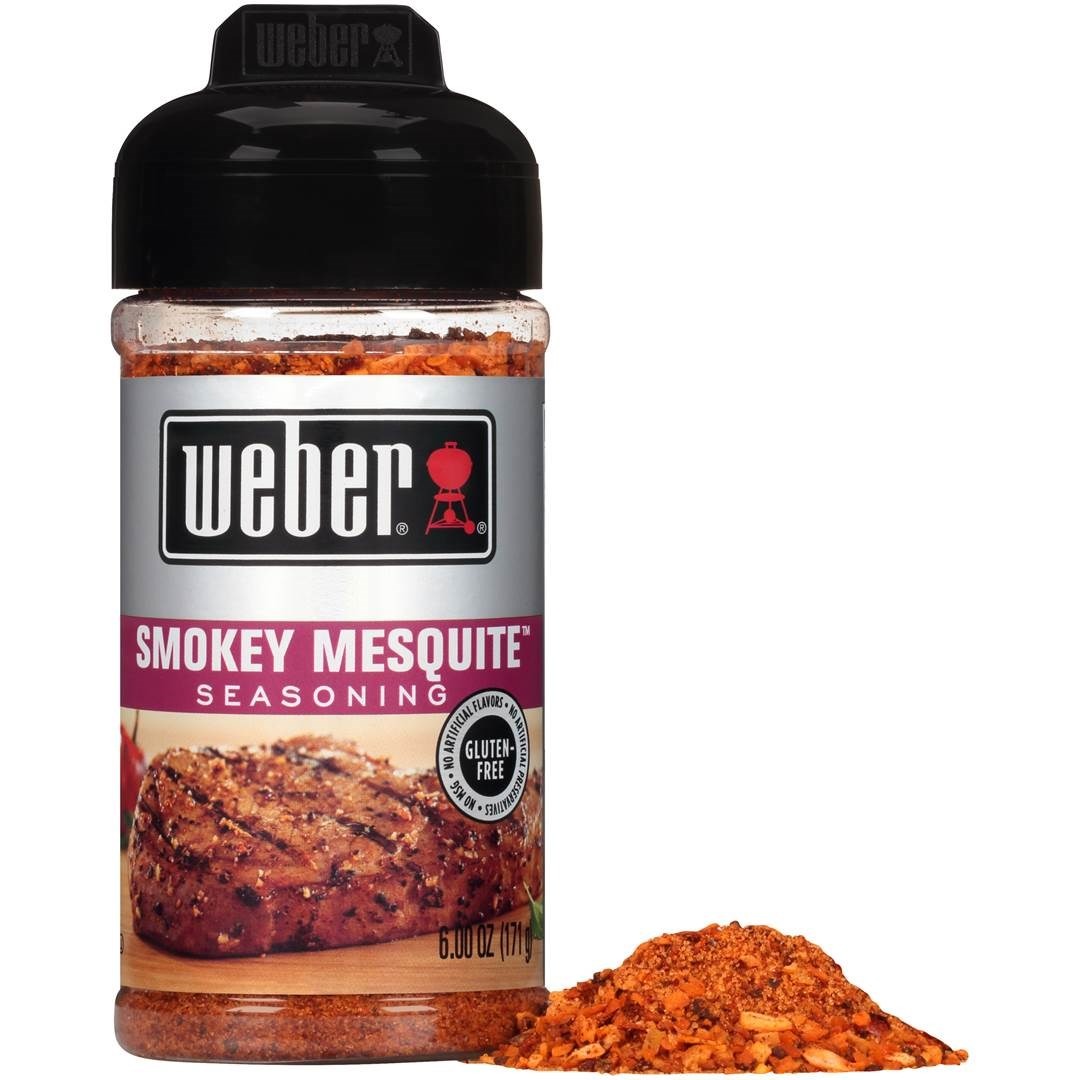 [HCM]GIA VỊ XÔNG KHÓI ĂN KIÊNG Weber Smokey Mesquite Seasoning 171g (6.25oz)