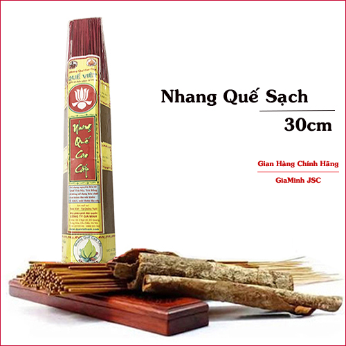 Nhang quế sạch quế việt 30cm