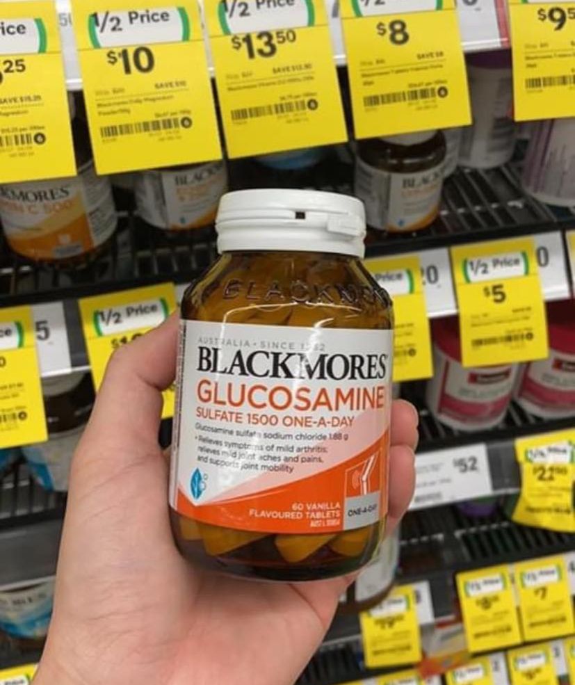 Blackmores Glucosamine Sulfate 1500 One A Day 60 viên