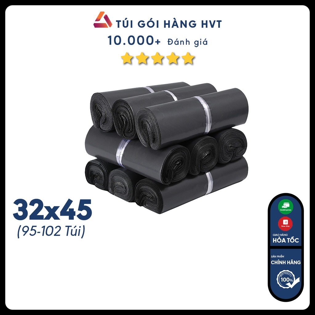 Túi niêm phong gói hàng NHUAHVT size 32*45cm cuộn 100 cái đóng hàng thương mại điện tử