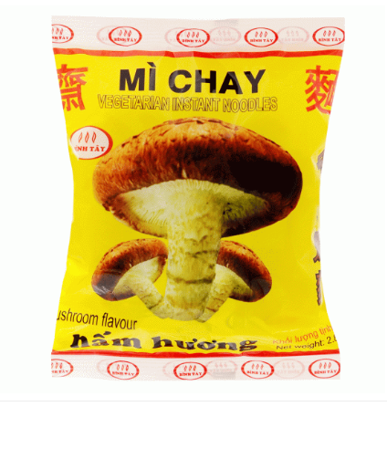 Mì chay Nấm hương Bình Tây 30 gói/thùng