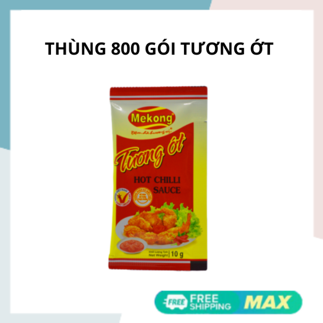 Thùng 800 gói tương ớt mekong