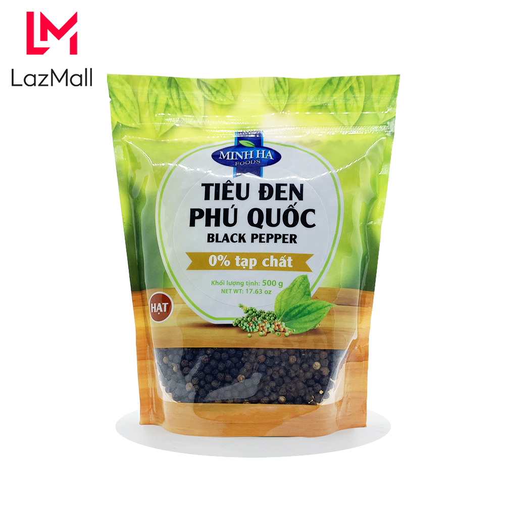 Tiêu đen Phú Quốc Nguyên hạt 500g