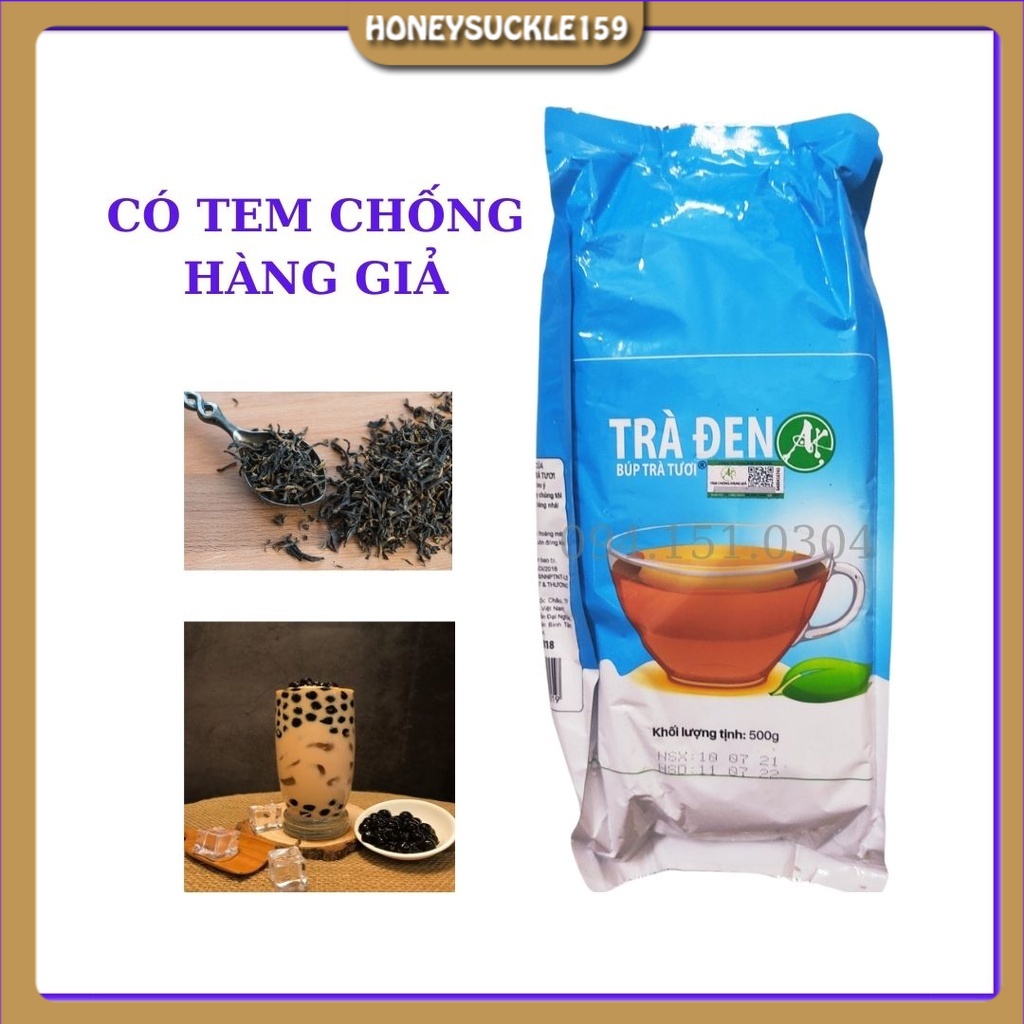 Trà đen số 9 pha trà sữa mẫu mới-trà đen ak gói 500g- có tem chống hàng giả