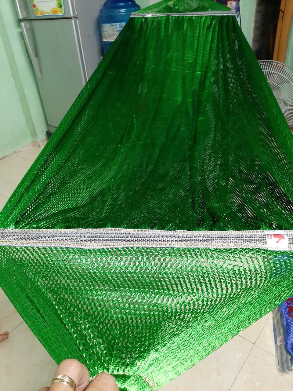 VÕNG XẾP LOẠI LỚN(VÕNG ĐẠI).THÉP ĐÔI.LƯỚI 2 LỚP,THOÁNG MÁT.VÕNG MAY CHẮC CHẮN