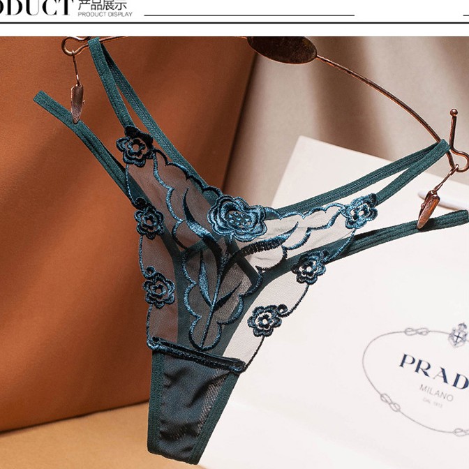 Quần lót ren nữ sexy C52, quần chíp ren xuyên thấu