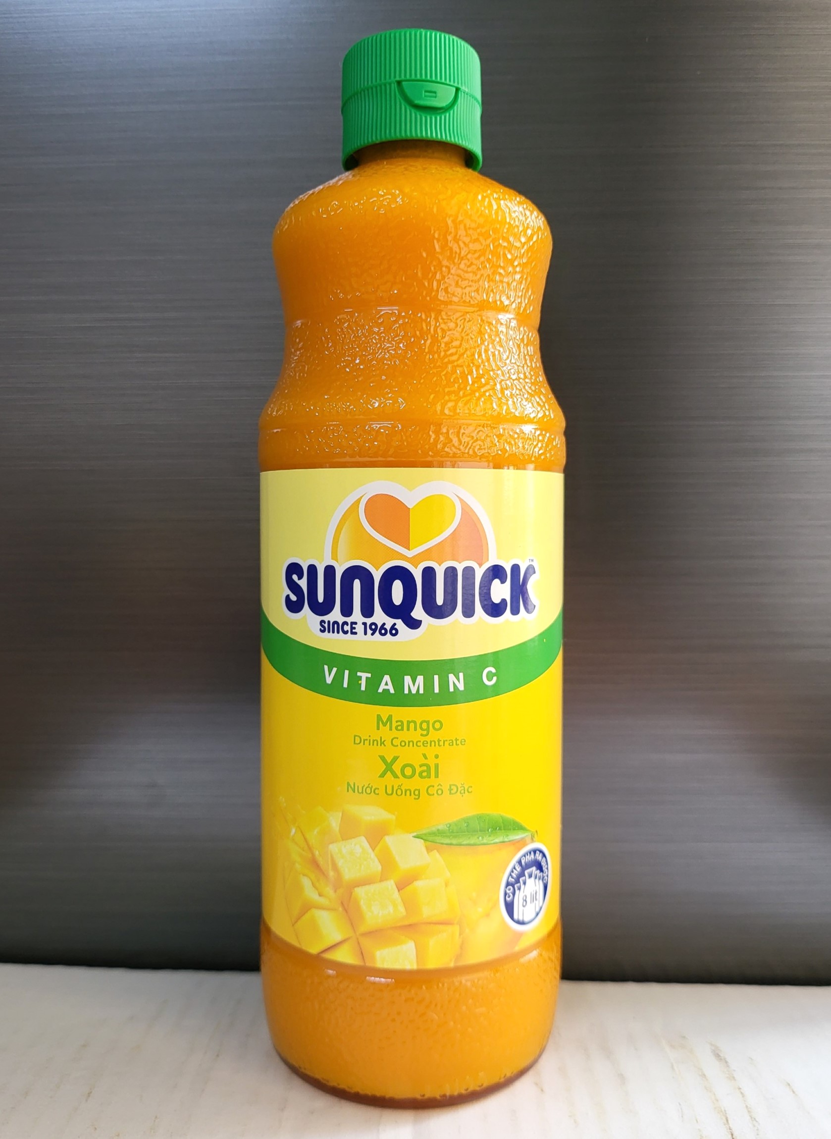 SUNQUICK Chai XOÀI 800ml - NƯỚC ÉP XOÀI CÔ ĐẶC Malaysia Vitamin C Mango