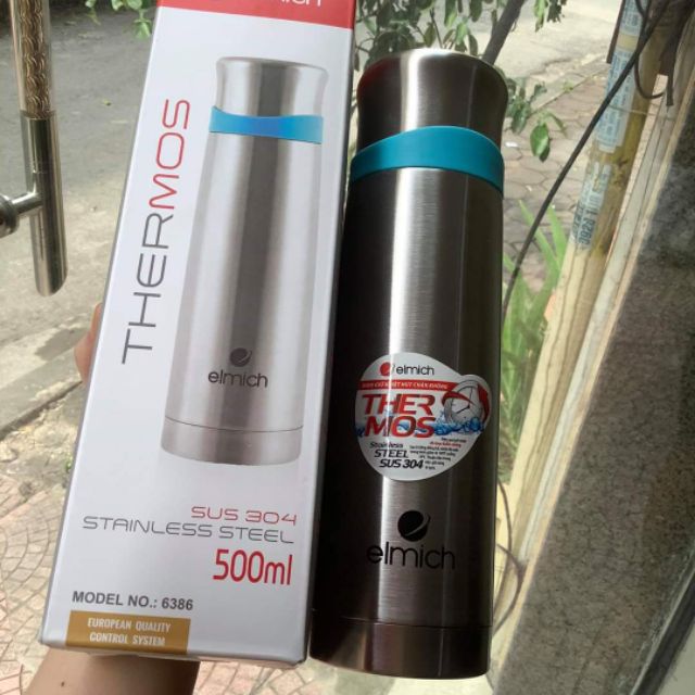 Bình giữ nhiệt elmich 6386 - 500ml, 6387 - 750ml, 6388 - 1000ml
