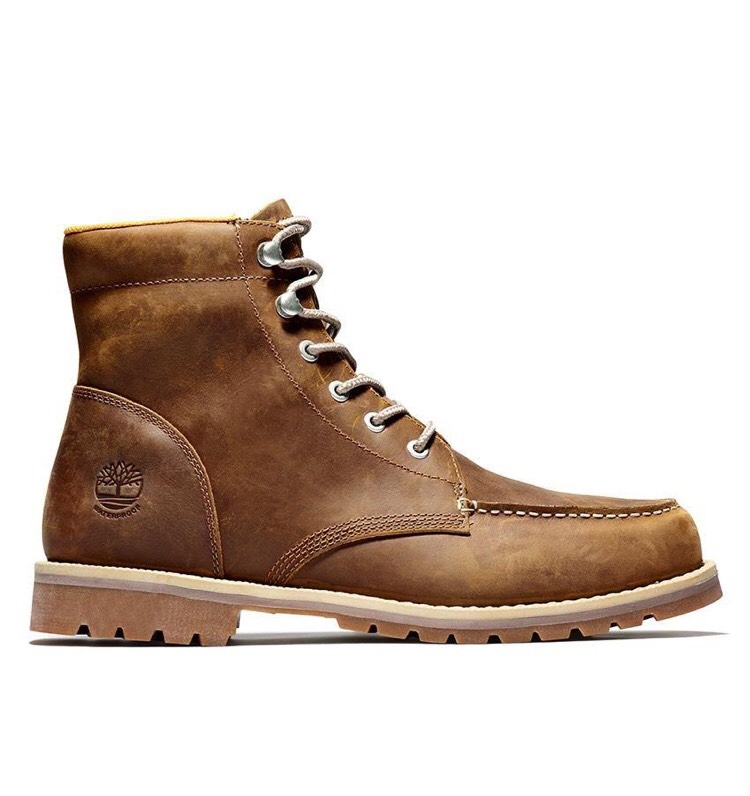 Timberland Men’s Redwood Falls waterproof Moc Toe Boots A2EDR