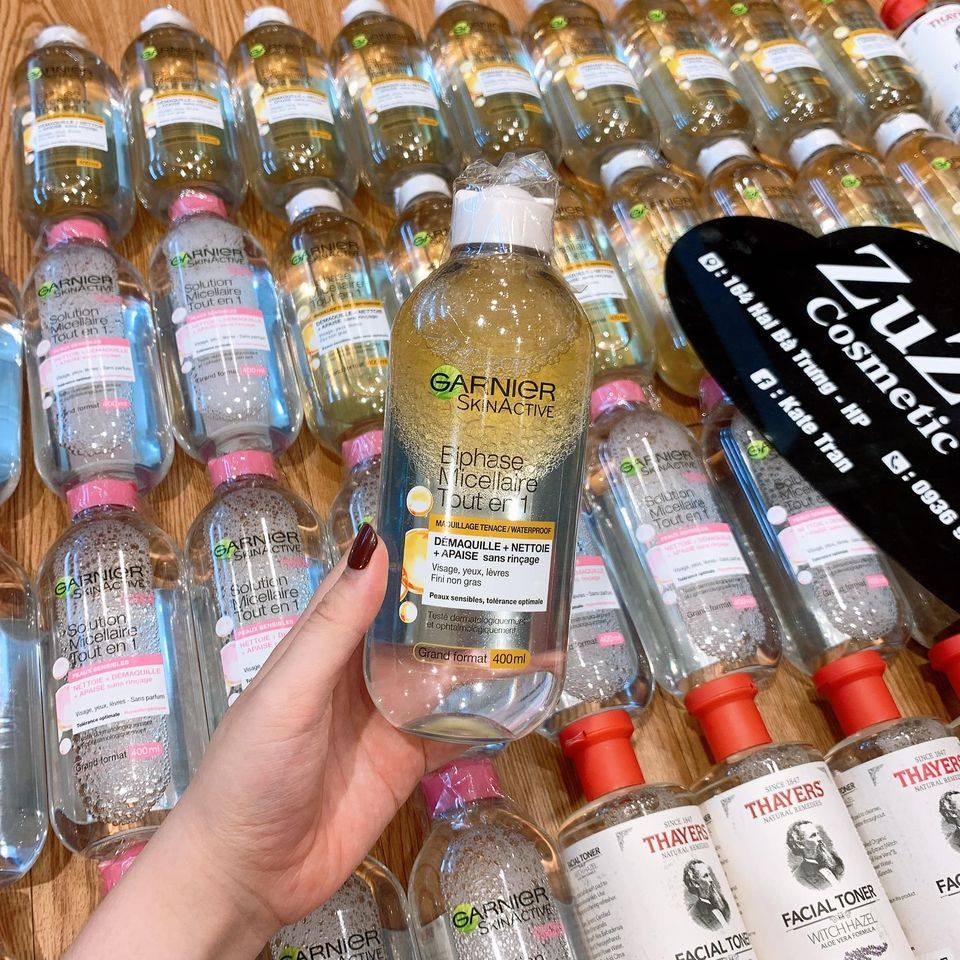 Tẩy trang garnier 400ml