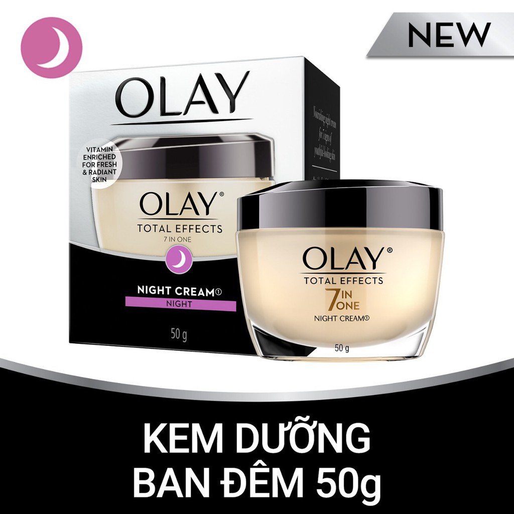 Kem dưỡng da ngừa lão hoá ban đêm Olay Total Effects 50g sản phẩm tốt chất lượng cao cam kết như hình