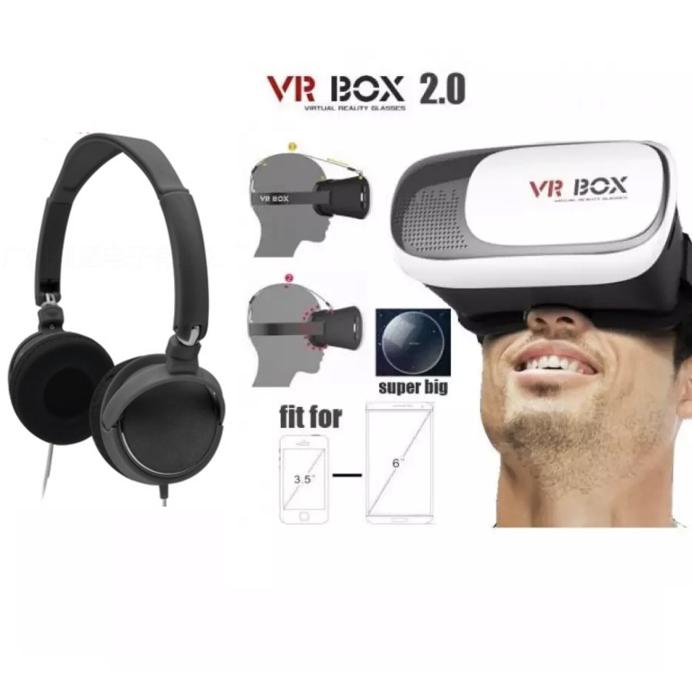 Tai nghe chụp tai extra bass + tặng kính thực tế ảo vr box ttmt-ttmb