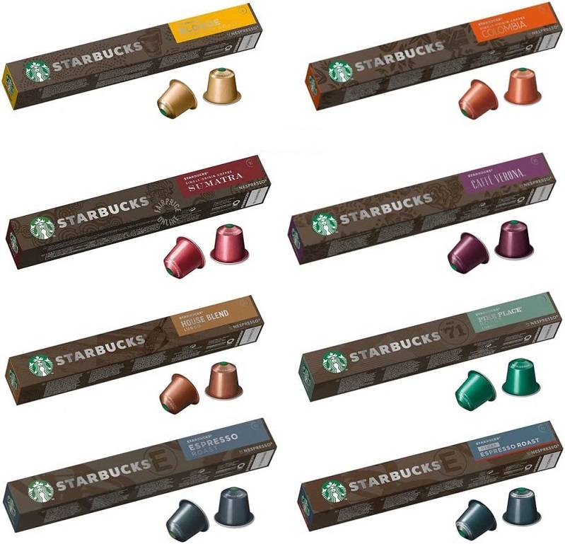 Starbucks® MIX by Nespresso® - PACK 60 Capsules, DATE 12/2024-09/2025
