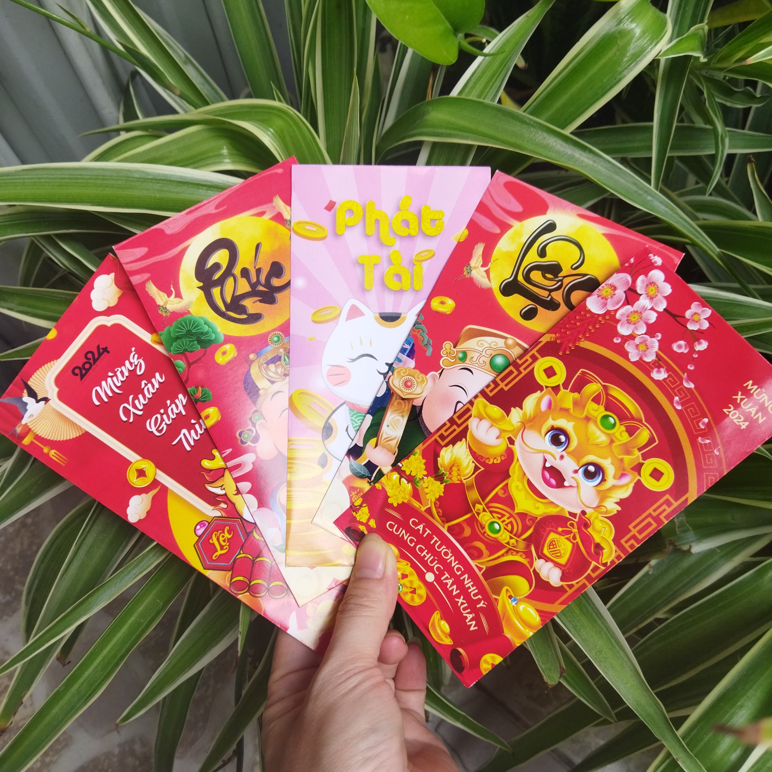 Bao lì xì tết 2024 - hàng tặng kèm không bán