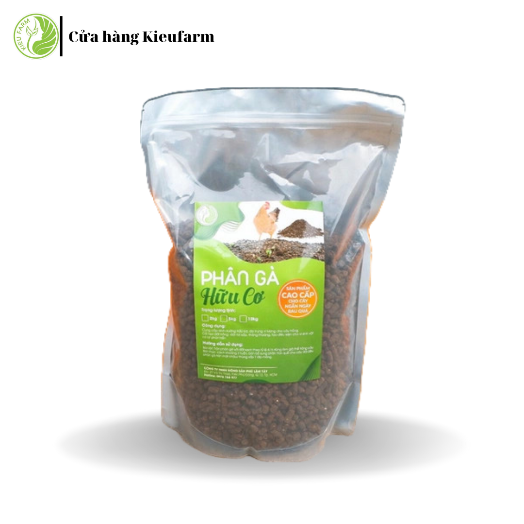 Phân gà hữu cơ nhập khẩu nén viên - 5kg