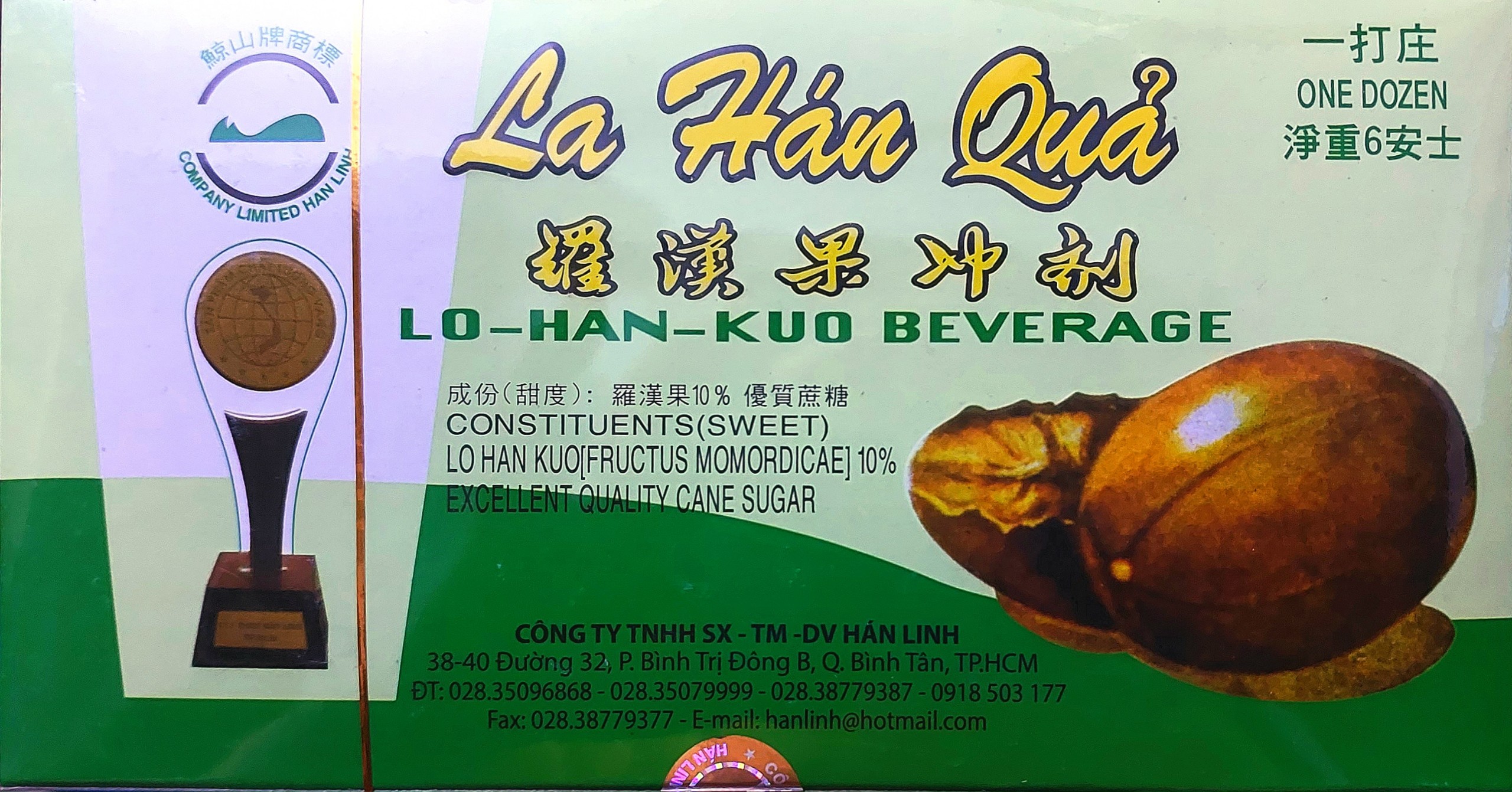 La hán quả hòa tan
