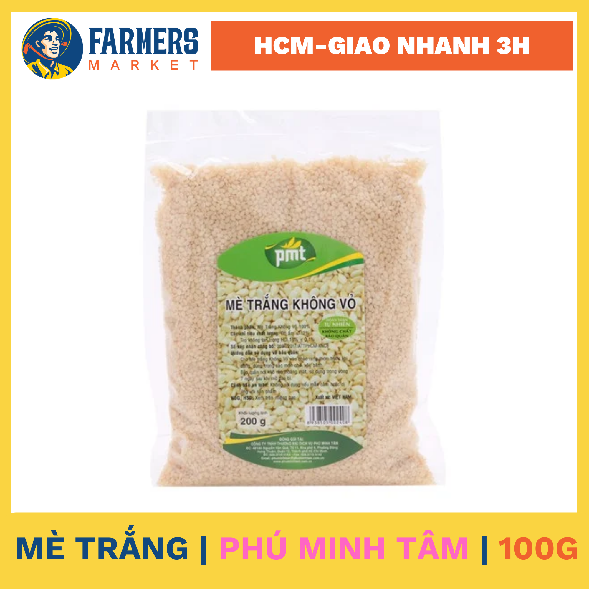 Mè trắng phú minh tâm