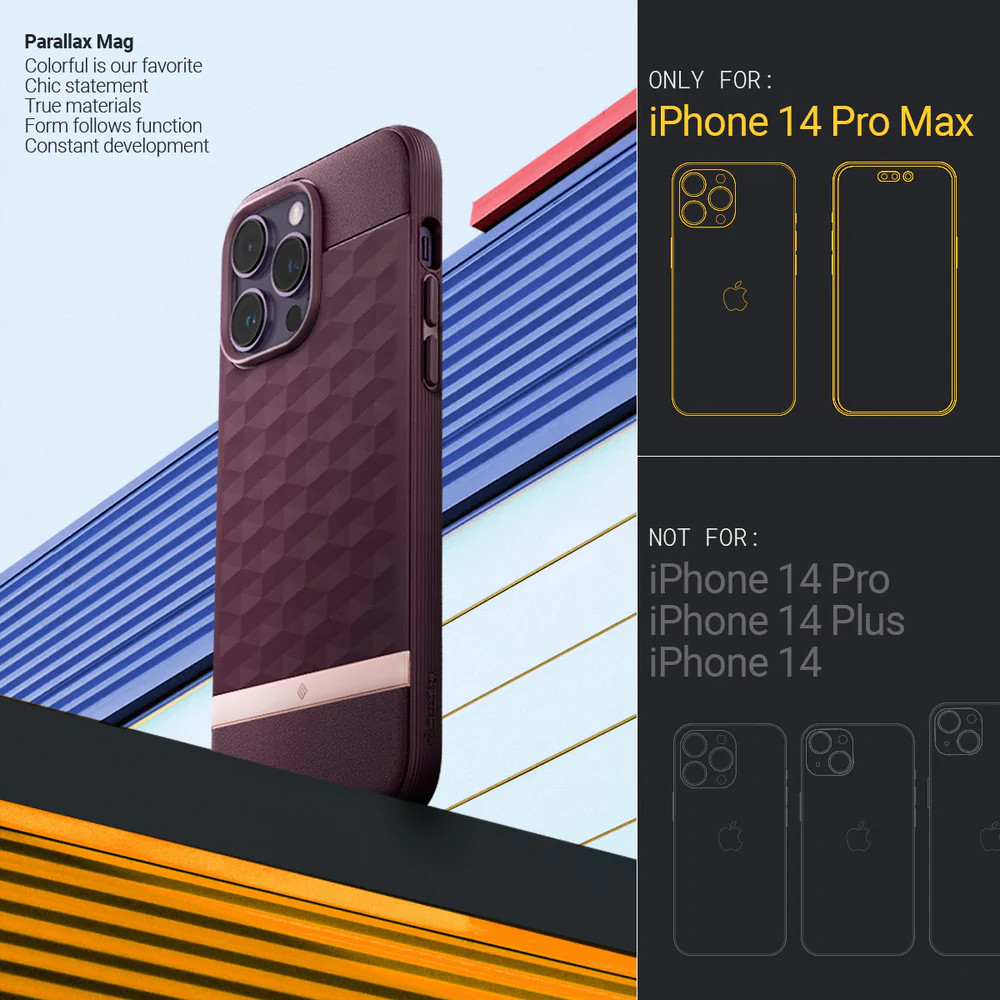 Ốp Lưng Caseology Parallax Magsafe iρhone 14Promax