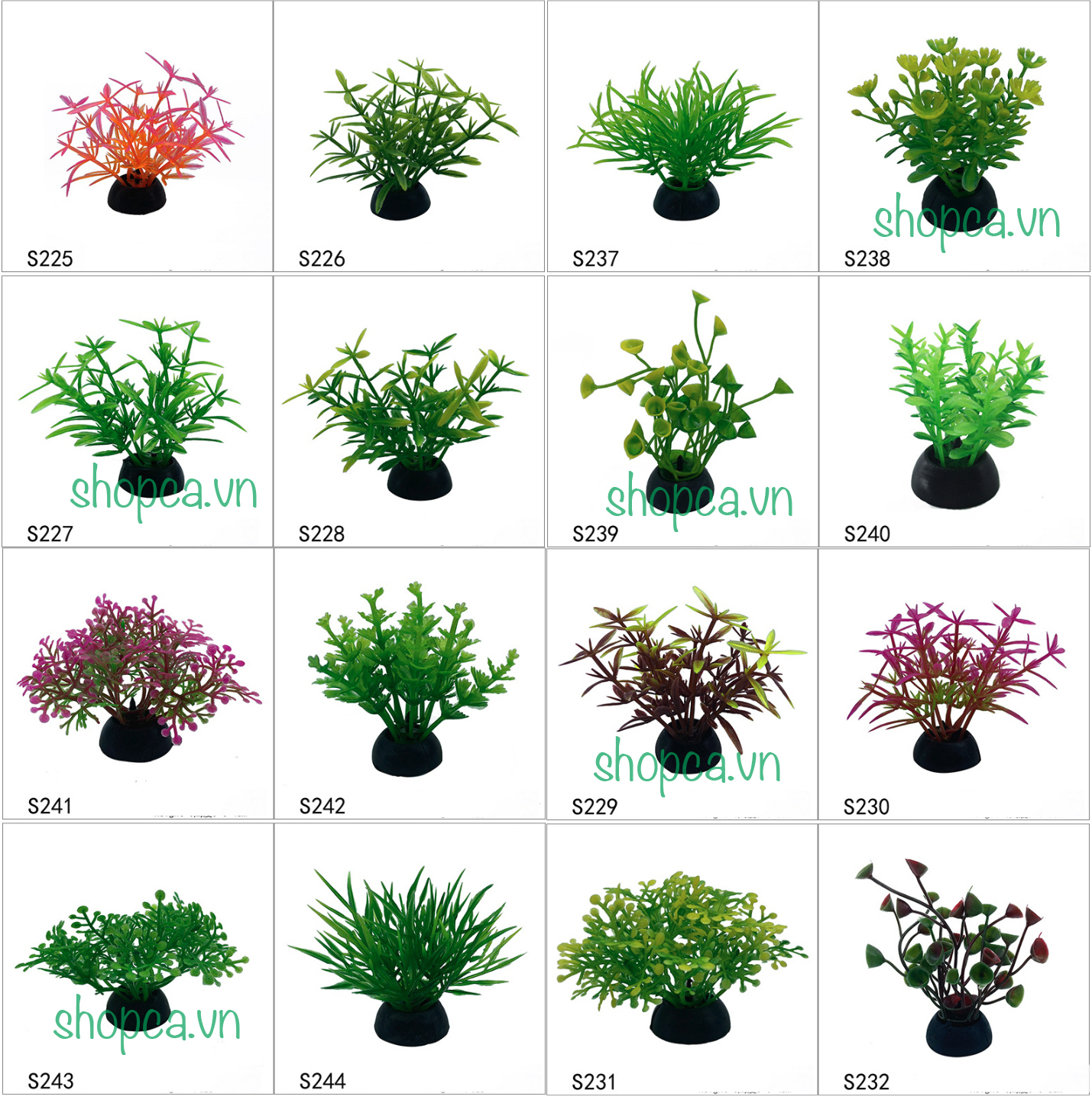 Bụi cây thủy sinh giả 5cm, tiểu cảnh cây cảnh trang trí, mô hình cây thủy sinh nhựa bể cá cảnh, lũa giả thủy sinh hồ cá