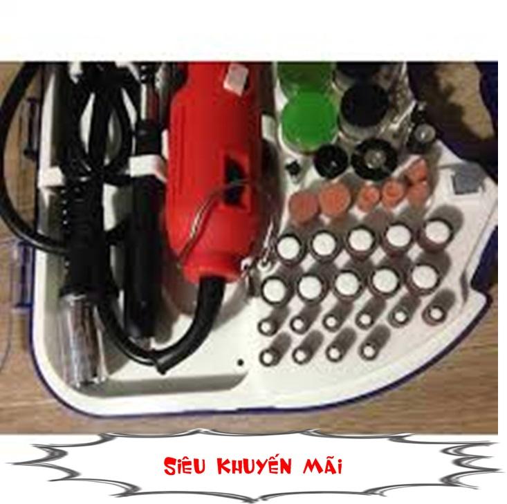 Máy điêu khắc gỗ cầm tay,máy khắc gỗ mini cầm tay - Bộ Máy Khoan Mài, cắt đa năng
