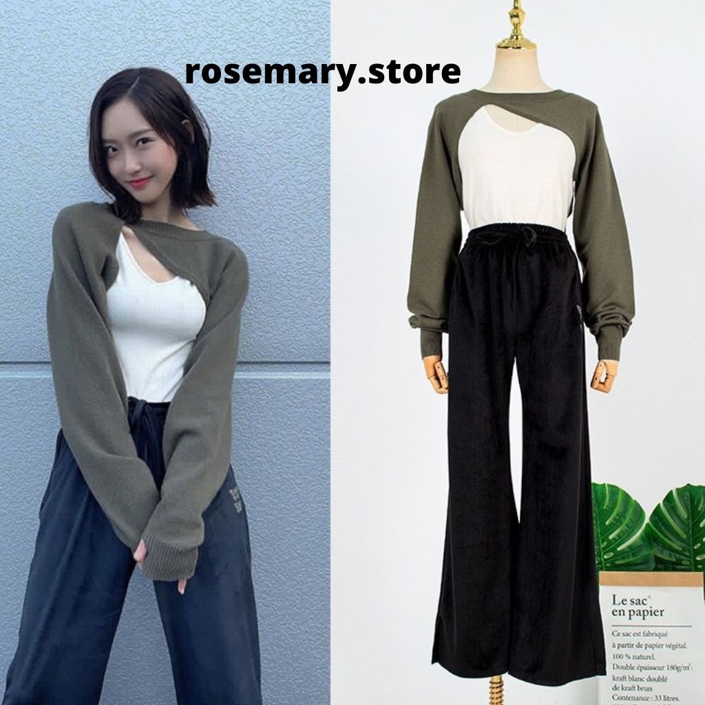 Set bộ cá tính áo xẻ Ju Seok Kyung trong phim Penthouse