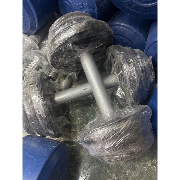 Đòn tạ tay sắt lắp ghe'p cao cấp 10kg 1 cục