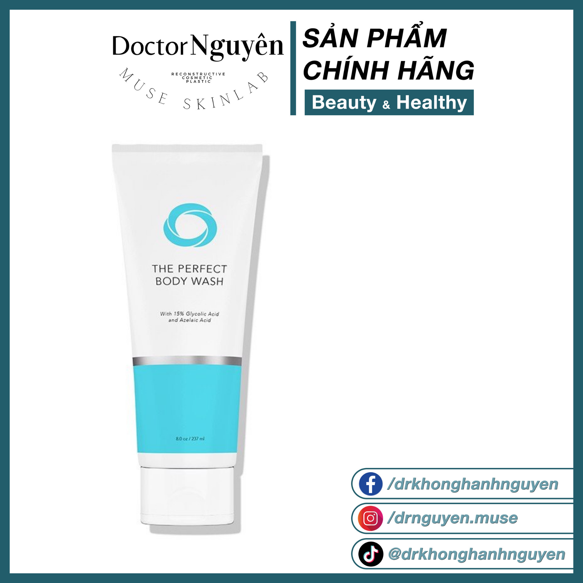 [HÀNG NHẬP KHẨU] Sữa Tắm Tẩy Tế Bào Chết The Perfect Body Wash (237ml)