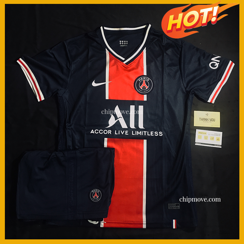 Bộ áo bóng đá PSG sân nhà mùa giải mới 2020-2021 Thái cao cấp