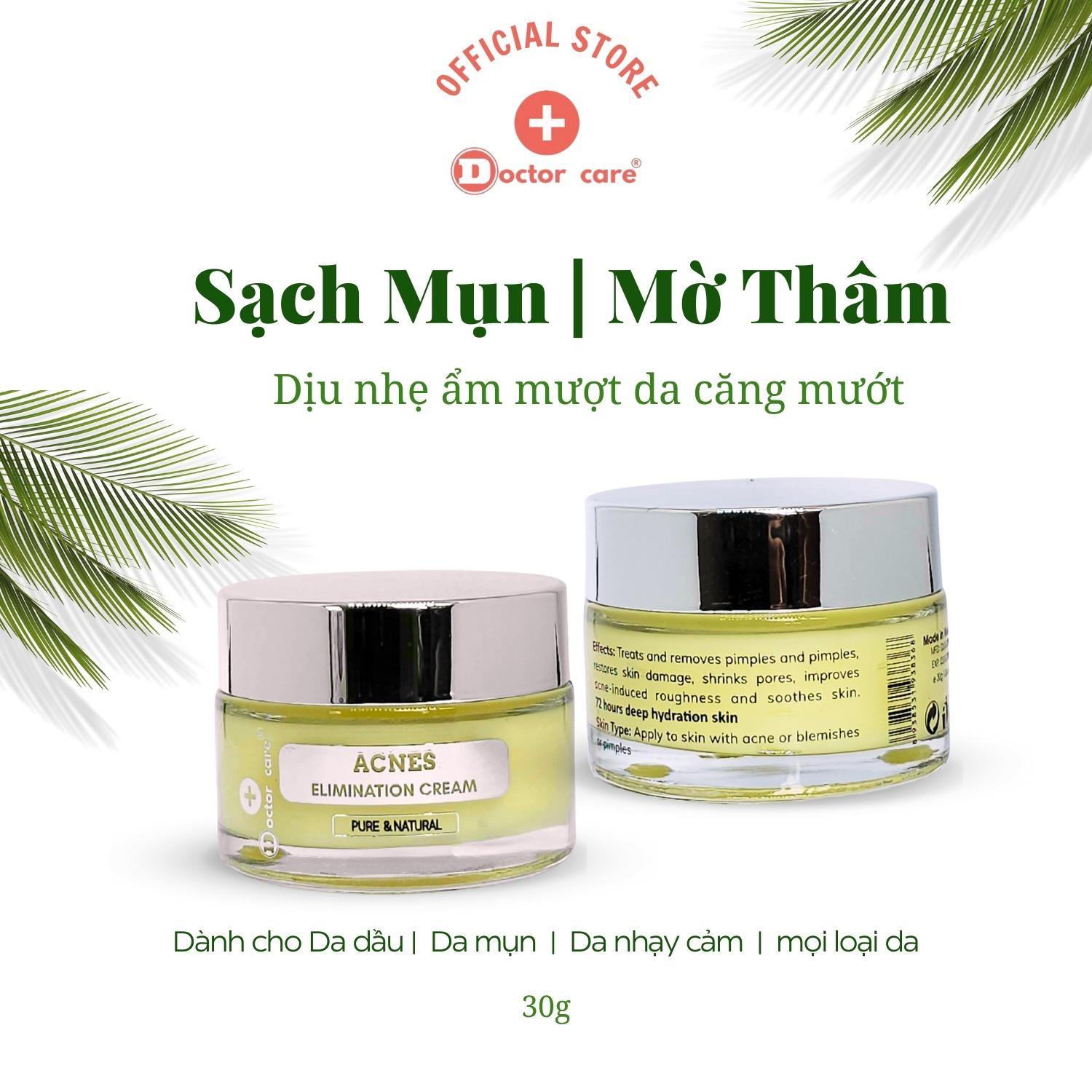 Kem Tri Mụn thâm Doctor Care Acnes Elimination 20ml