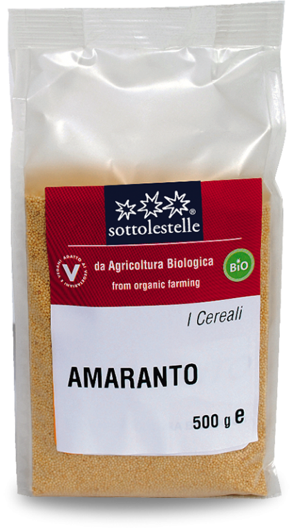[Hoàn Tiền 15%]Hạt dền Amaranth hữu cơ Sottolestelle 500g