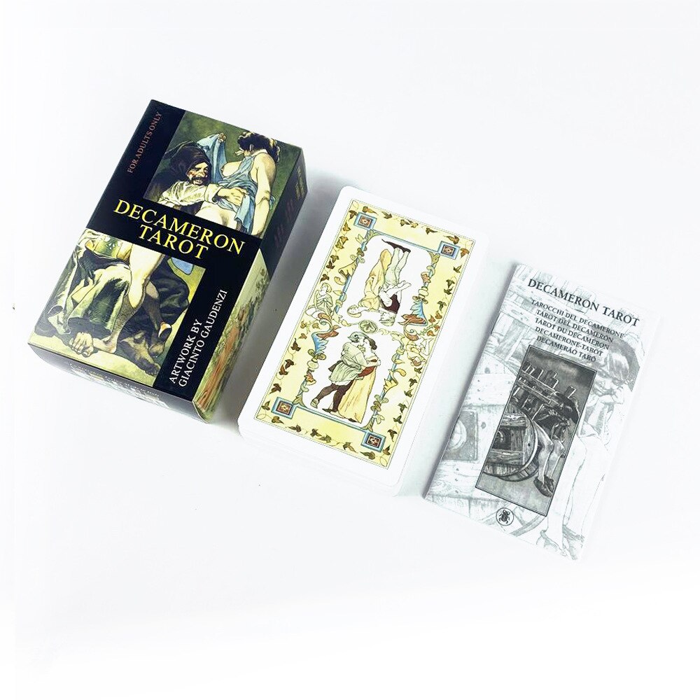 Mua Decameron Tarot: New edition - 78 full colour tarot cards and instruction booklet trên Amazon Anh chính hãng 2023