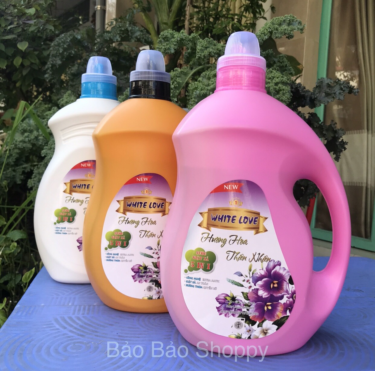 Nước giặt xả White Love 3,8 lít