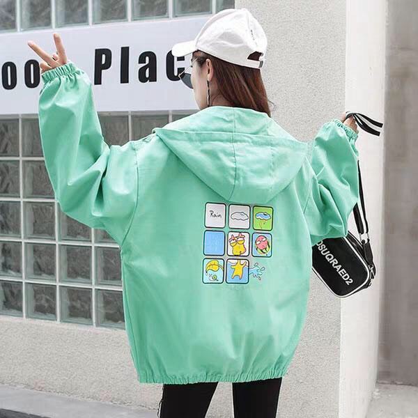 [HCM]Áo khoác nữ 2 lớp cao cấp hàng VNXK thấm hút mồ hôi thiết kế thời trang dây kéo chắc chắn