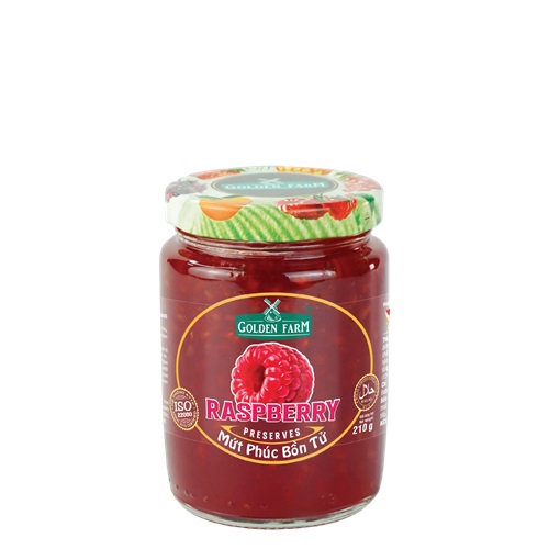 Mứt phúc bồn tử Golden Farm 210gr