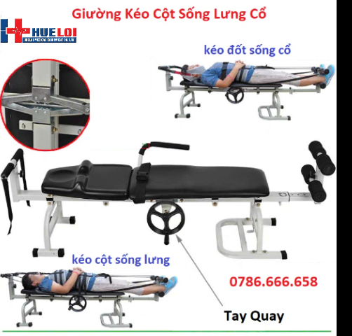 Giường kéo giãn cột sống lưng