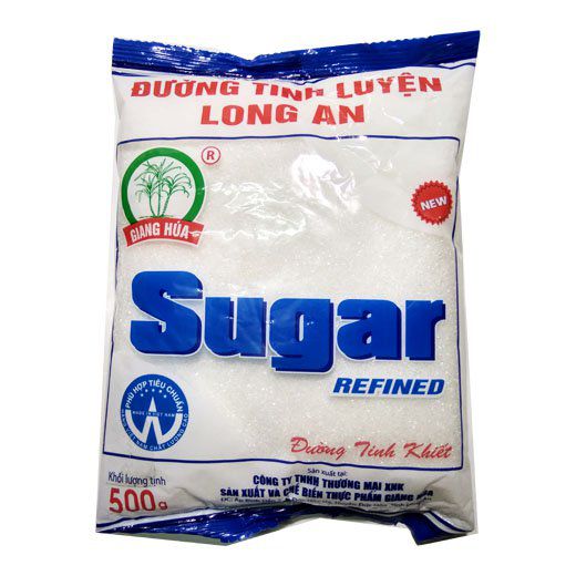 Đường tinh luyện long an 500g