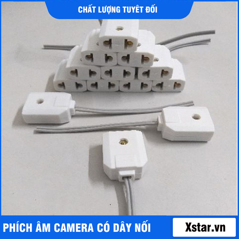 Phích âm Camera có dây nối