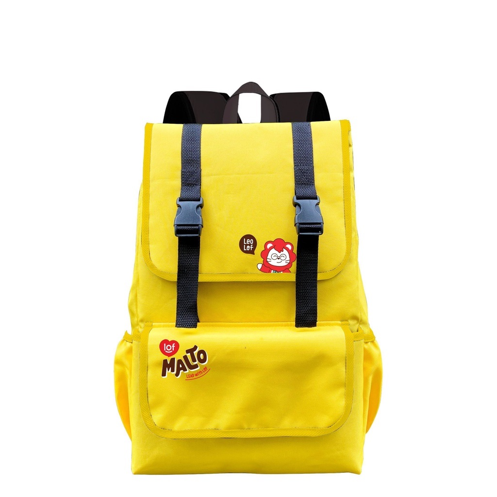Balo đi học cho em balo malto có màu vàng và xanh - shop anphuong