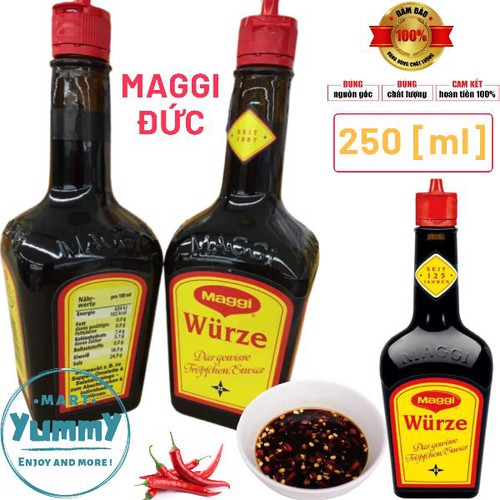 Nước Tương MAGGI WURZE Đức 250 ml - Nước Tương Maggi Đức