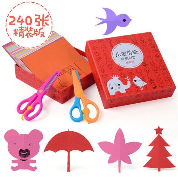 Bộ đồ chơi cắt giấy thông minh