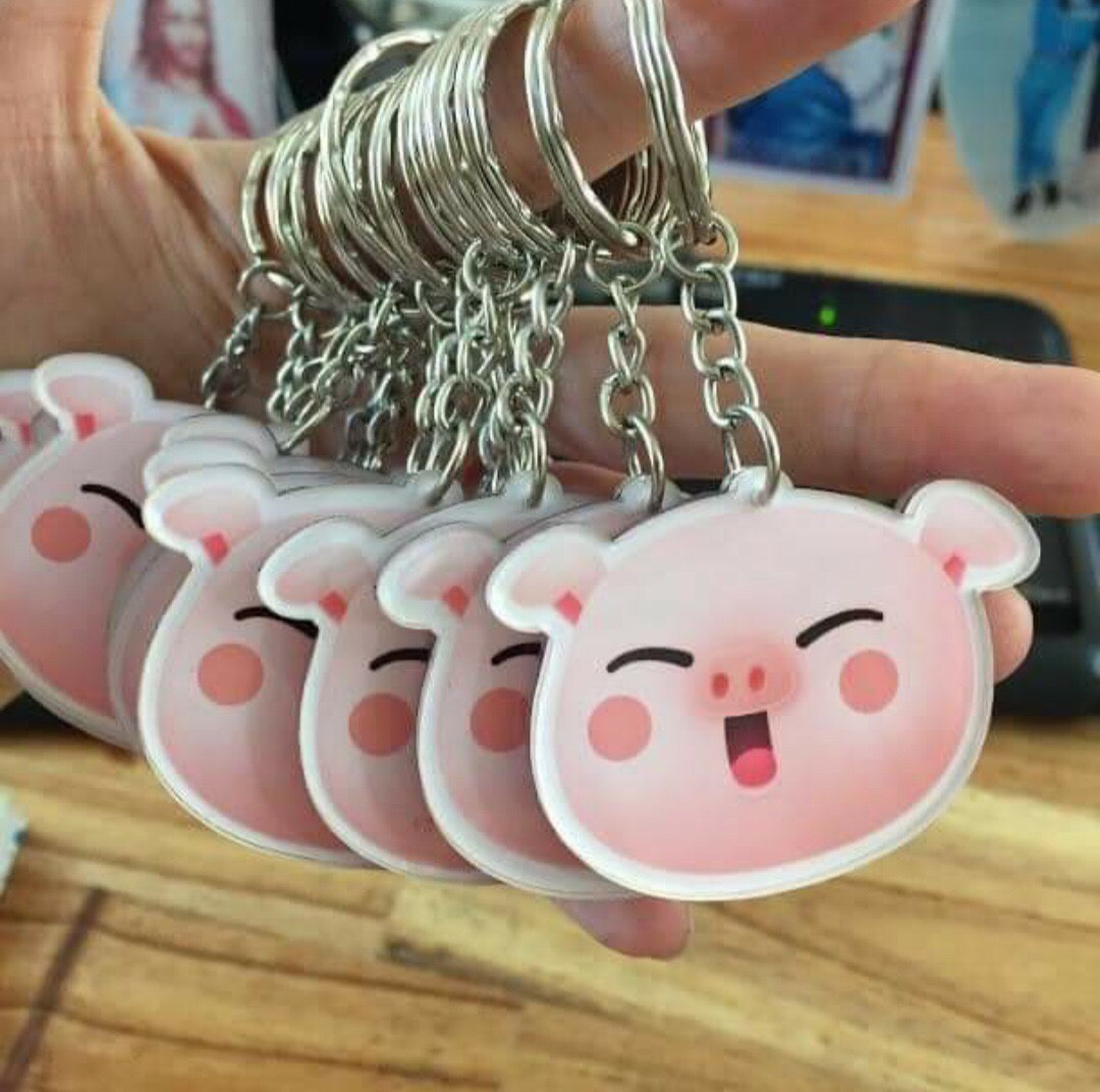 Móc khóa hình thú siêu xinh / Móc khóa giá rẻ / Móc chìa khóa dễ thương / Móc khóa xe hơi