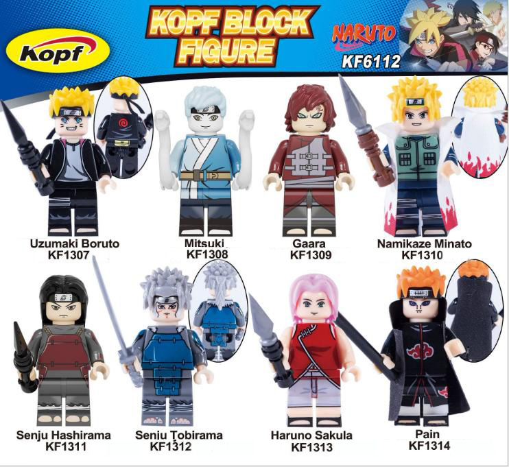 [HCM]Đồ chơi lắp ráp Minifigure  các nhân vật trong Naruto-Boruto-KF6112
