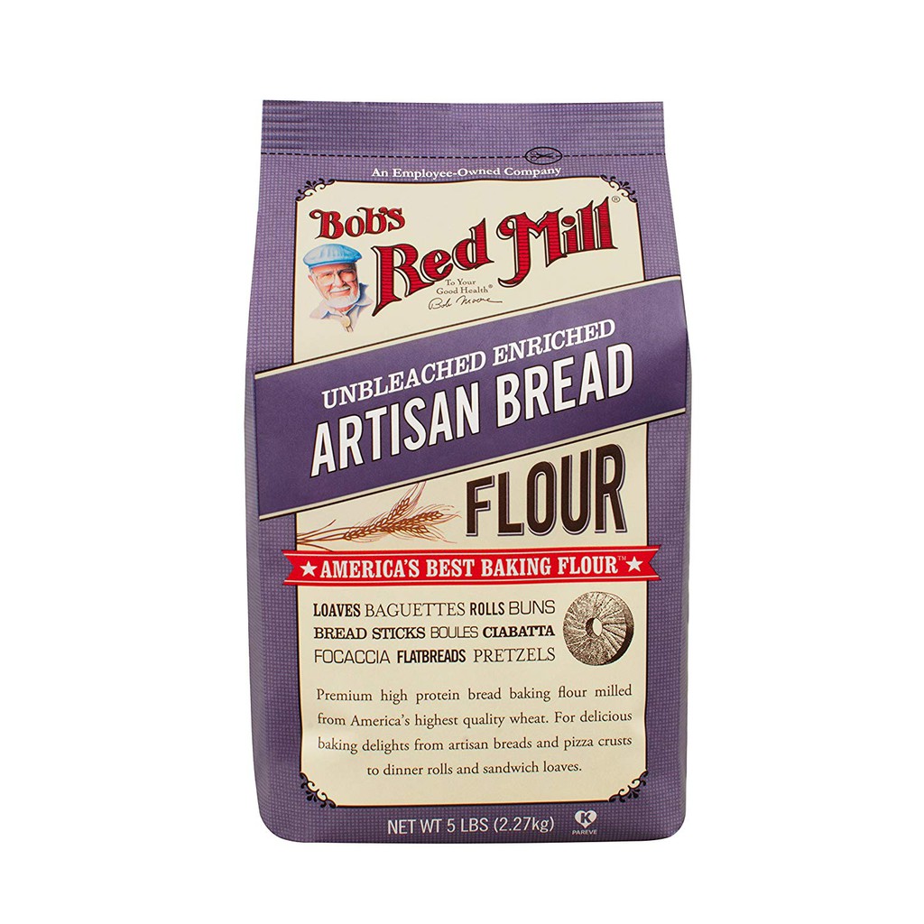 Bột mỳ artisan bread flour bob's red mill 2.27kg - 2.27kg