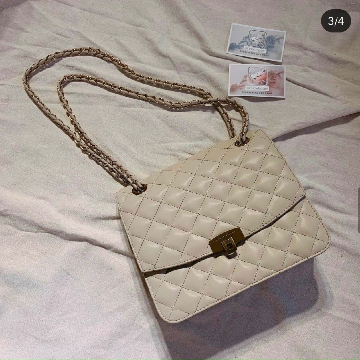 [HCM]Túi cnk trần trám CK2-70150587  màu da