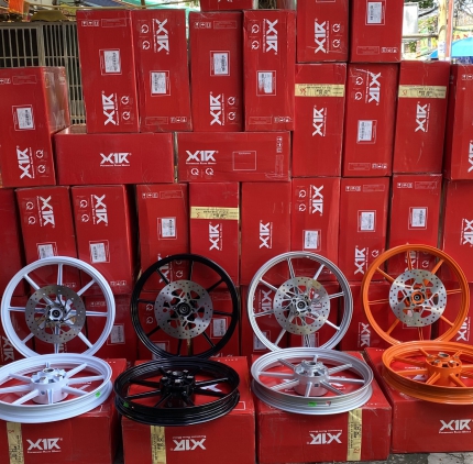 [HCM]Mâm X1R chính hãng 8 cây cho Exciter 150 .bản 1.6-1.85 (tặng đĩa trước)