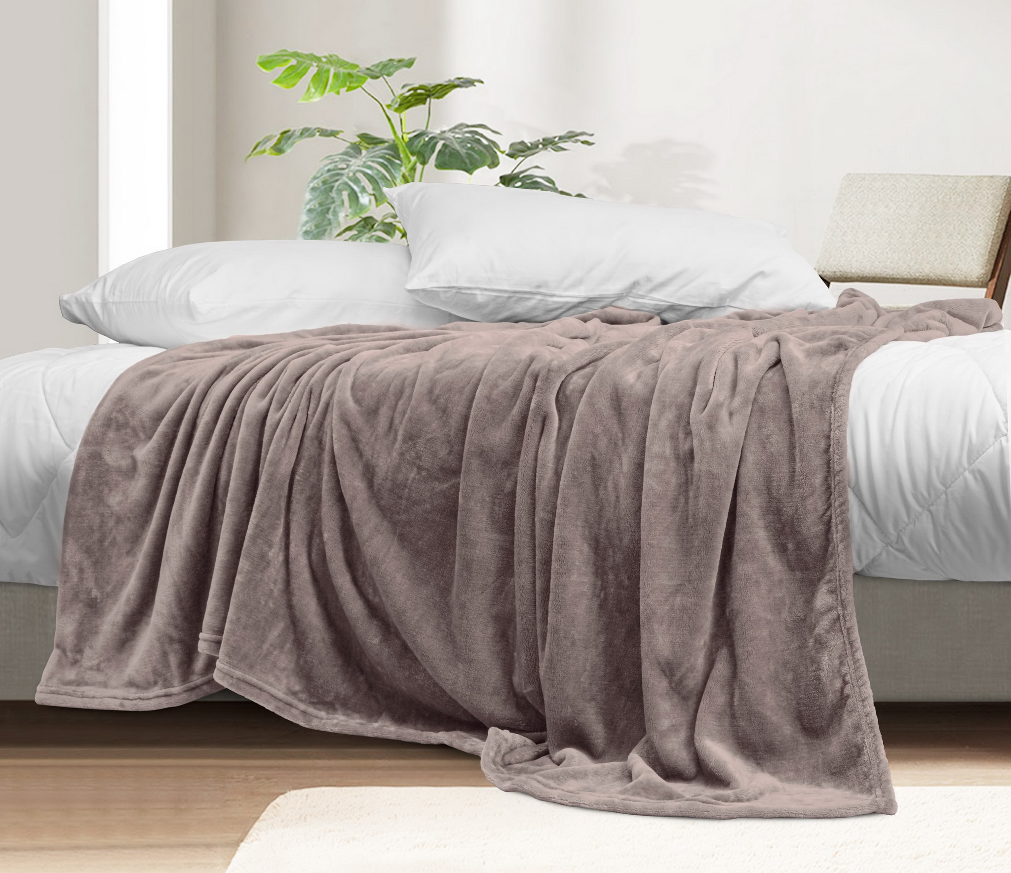 Chăn nỉ Akemi Colourlush Flannel Blanket 150x200cm, 1 cái
