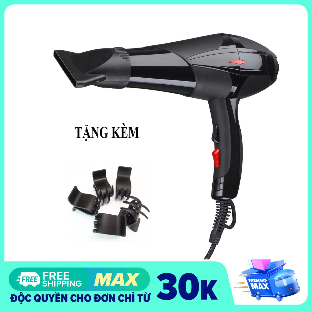 Máy sấy tóc 2 chiều nóng lạnh máy sấy tạo kiểu pannasonni ánh sáng xanh công suất 3200w bảo hành máy 1 năm