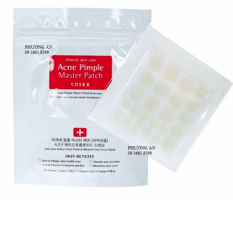 Miếng dán mụn corsx - acne pimple master patch cosrx chính hãng