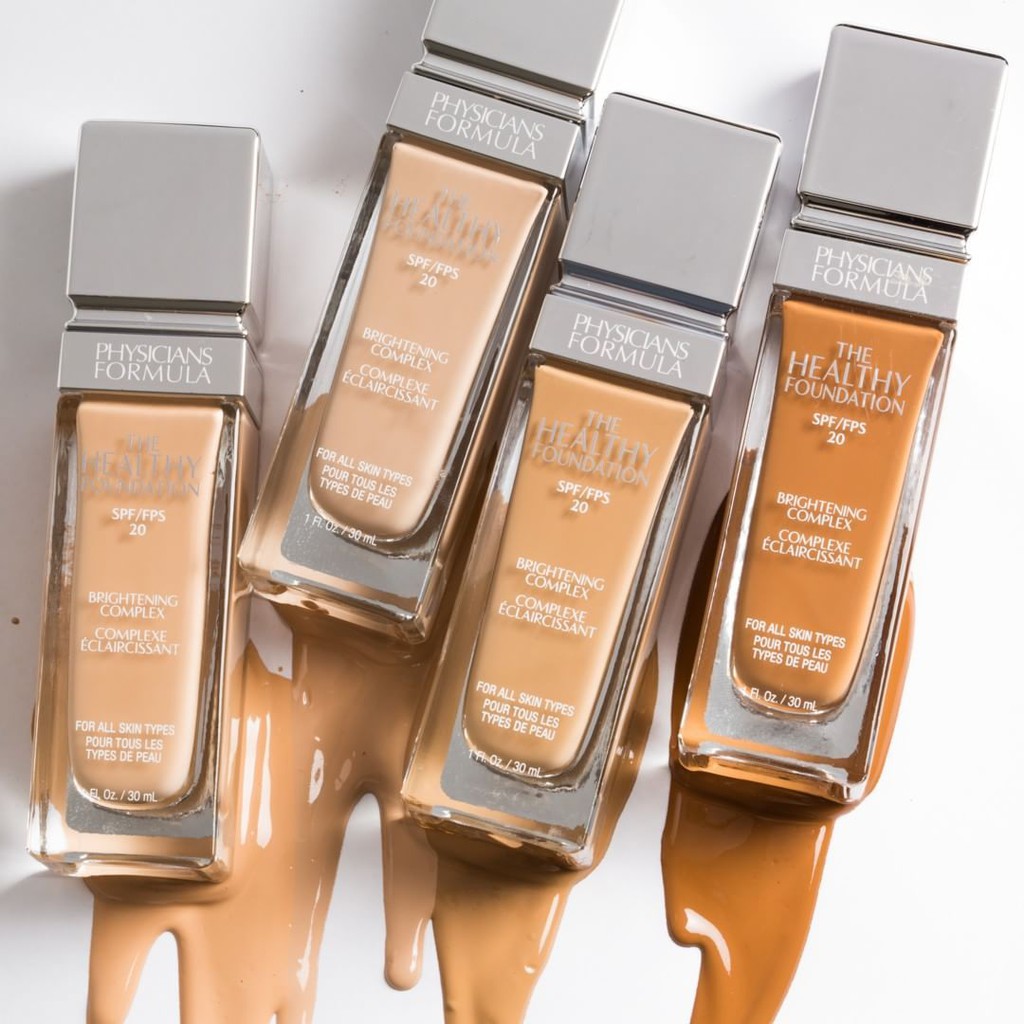 [Chính hãng có tem] Kem nền chống nắng Physicians Formula The healthy foundation SPF 20 (bill chính hãng Mỹ)