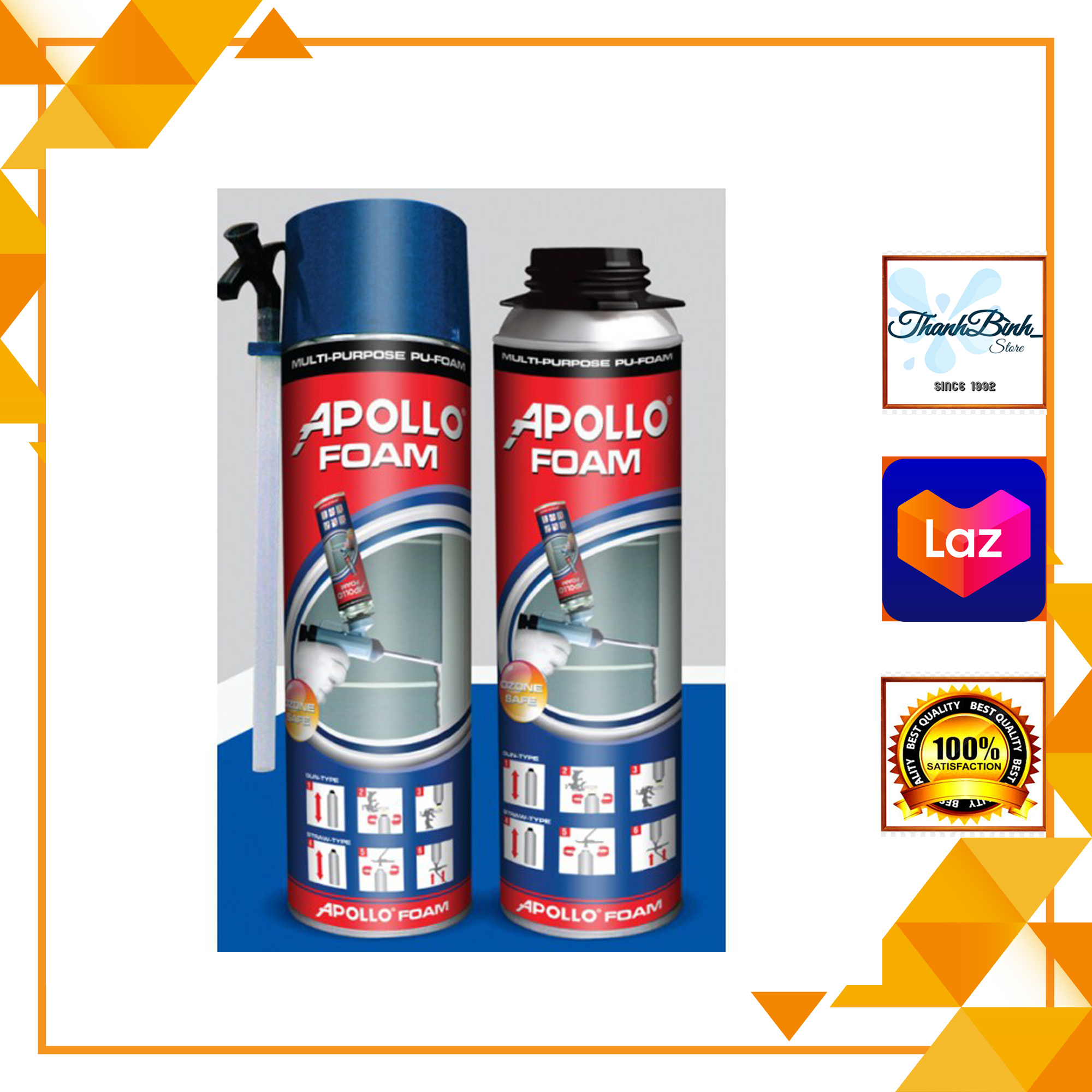 KEO BỌT NỞ APOLLO FOAM- TRÁM KHE